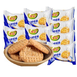 達能牛奶餅干 散裝零食的美味與溫馨